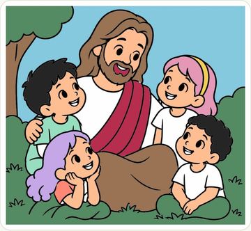 O mesmo desenho já colorido no app